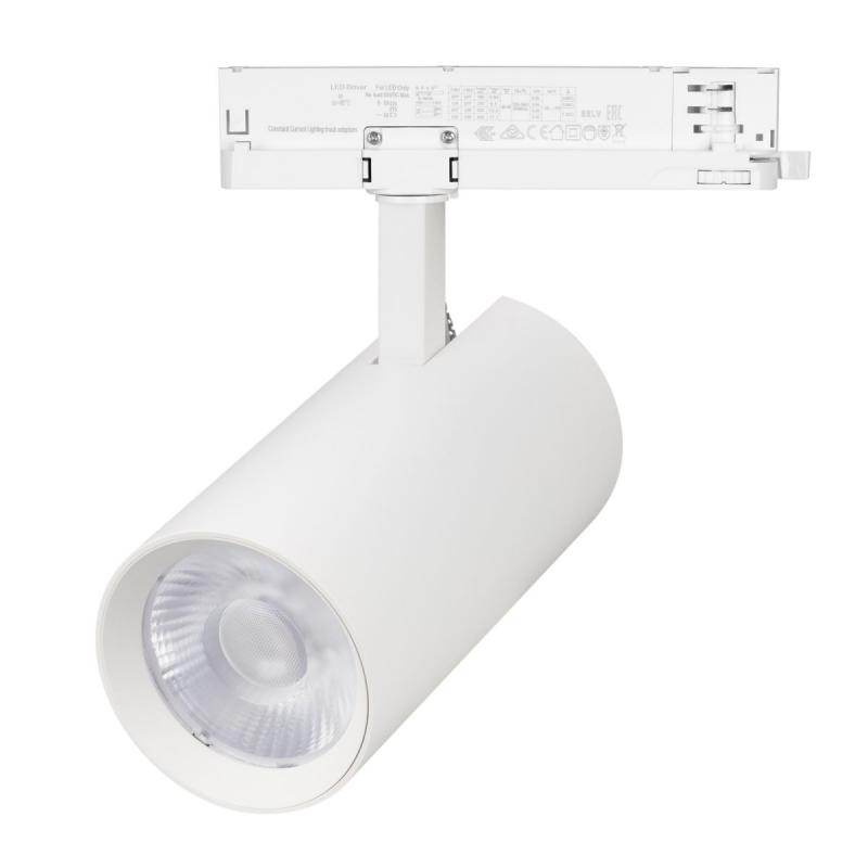 Трековый трехфазный светильник Arlight LGD-GERA-4TR-R90-40W Warm3000 (WH, 15 deg, 230V, TRIAC) (IP20 Металл) 058889