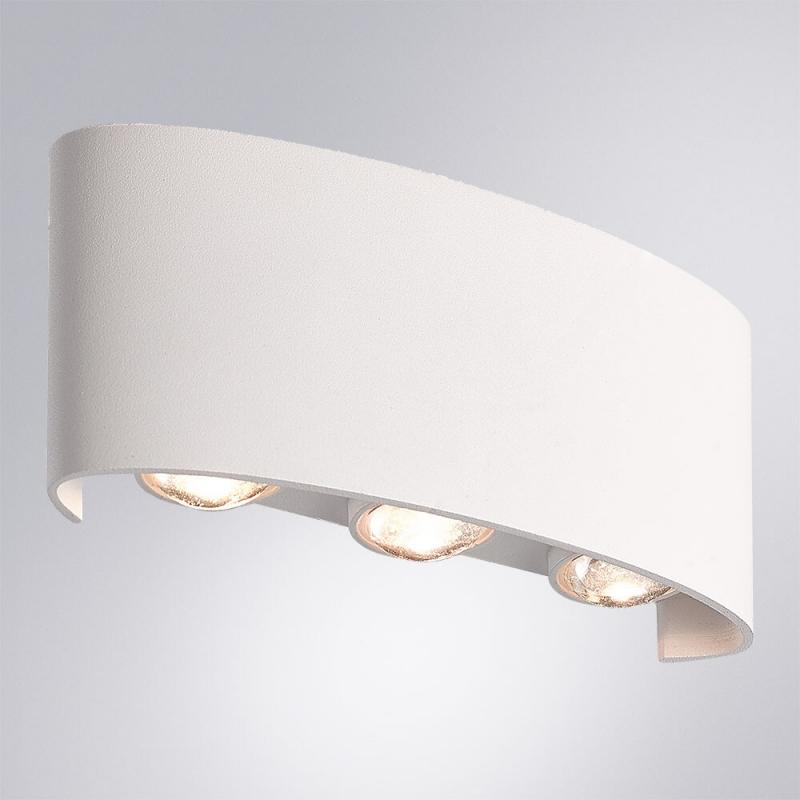 Уличный настенный светильник Arte Lamp Bosto A3722AL-6WH