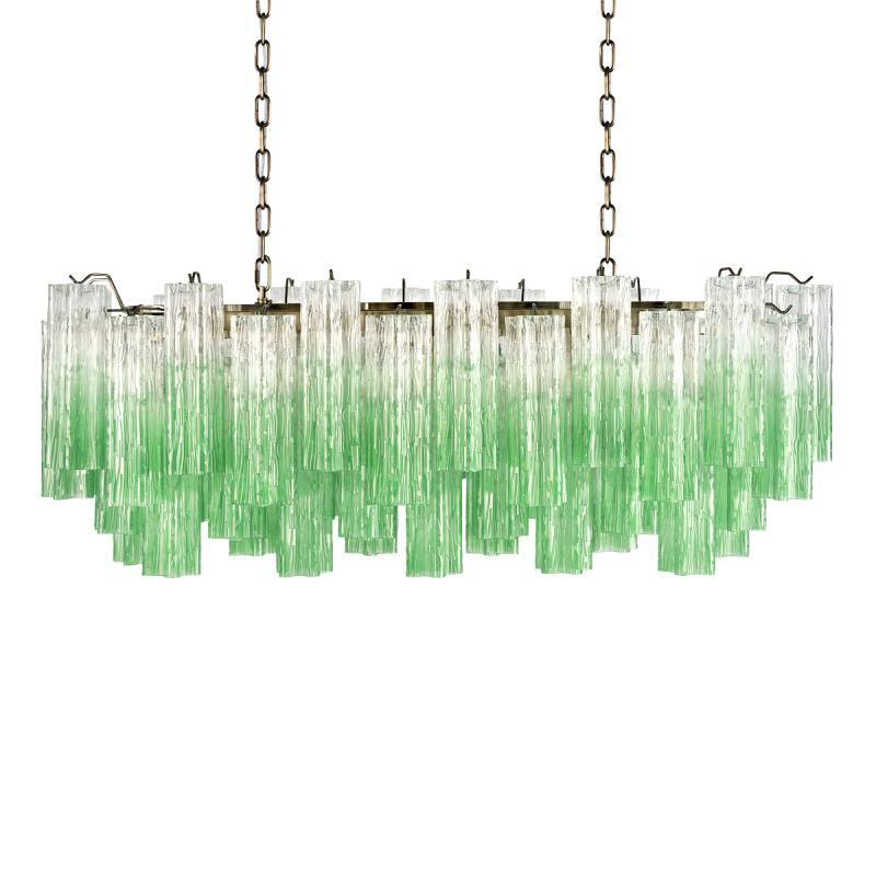Подвесная люстра Loft IT Murano 10580/1000R Clear green