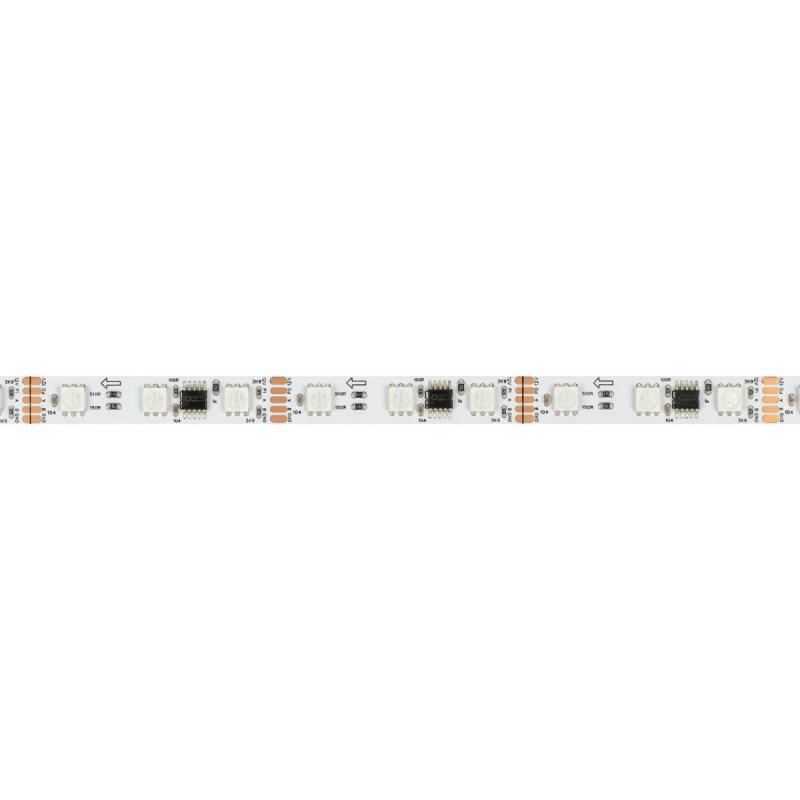 Светодиодная лента Arlight DMX-B60-10mm 12V RGB-PX3 (14 W/m, IP20, 5m)  039174(1)