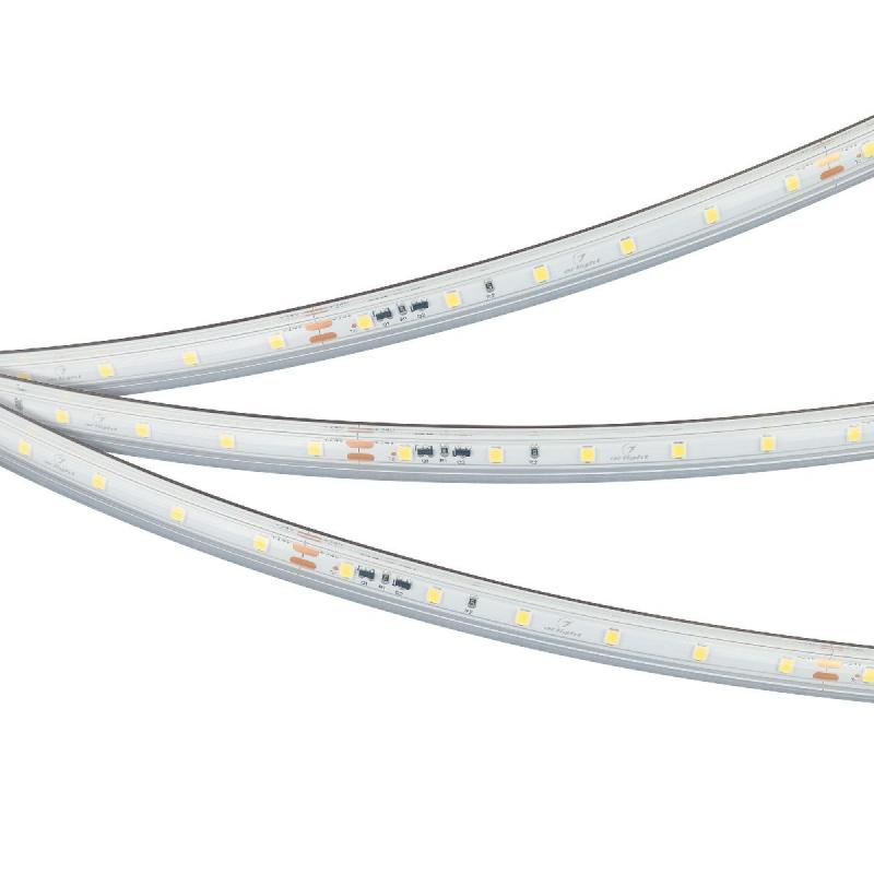 Светодиодная герметичная лента Arlight IC-PS-A60-10mm 24V Warm3000 (4.8 W/m, IP67, 2835, 10m) 050656