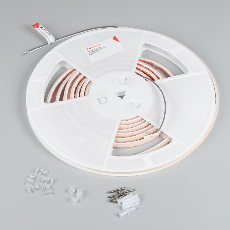 Светодиодная герметичная лента Arlight COB-PSW-X480-6mm 24V White6000 (8 W/m, IP67, 5m) 047889