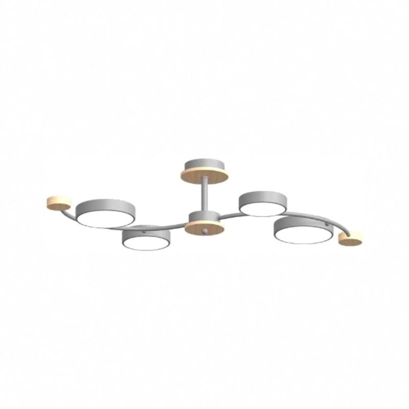 Люстра на штанге LED4U L3206-800 GR