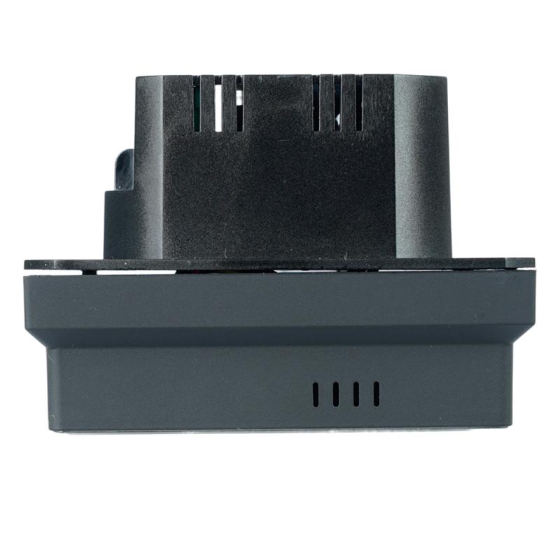 Терморегулятор Wi-Fi (механизм) Stekker Эмили RSW00-5119-05 250В 3500Вт черный уголь, soft touch 50377