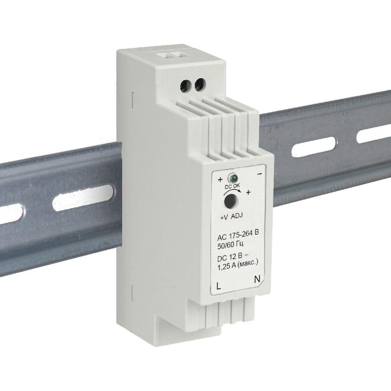 Блок питания Apeyron 15Вт DC12В 1.25А IP20 03-160